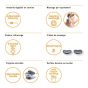Appareil de massage à infrarouge Beurer MG 70