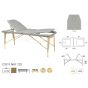 Ecopostural C3213M61 in hoogte verstelbare kabel massagetafel