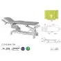 Ecopostural C3742M48C hydraulische osteopathie massagetafel met armleuningen