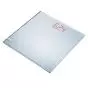 Beurer GS 40 glazen designweegschaal Plain Silver