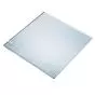Beurer GS 40 glazen designweegschaal Plain Silver