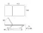 Ecopostural C3714M82 hydraulische massagetafel