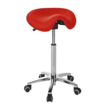 Ecopostural S4670 DERBY krukje met verchroomd onderstel