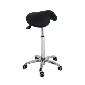 Ecopostural S3630 PONY zadelkruk met verchroomd onderstel