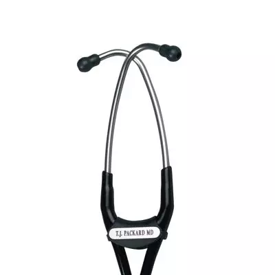 Naamplaatjes Littmann Zwart