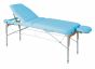 Table de massage pliante en aluminium avec tendeurs Ecopostural C3816
