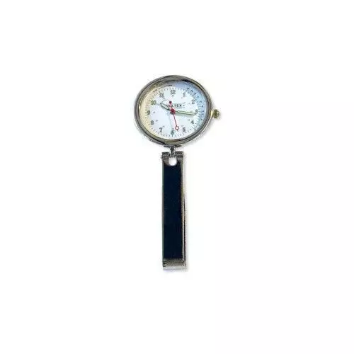 Clip horloge met zakje