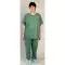 Pyjama PROFIL TUNIC vert non stérile LCH sachet de 5 ensembles