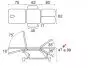 Ecopostural C3539 elektrische pedicure tafel met armleuningen