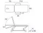 Table hydraulique 2 plans avec accoudoirs Ecopostural C3754