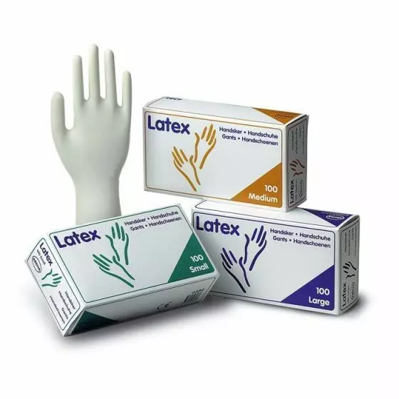 Latex handschoenen Abena doos van 100