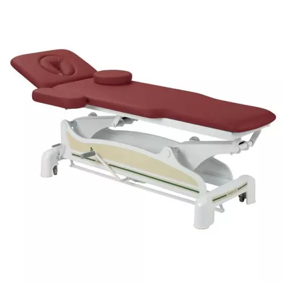 Ecopostural C3763M48 hydraulische massagetafel met toelopend tafeldeel