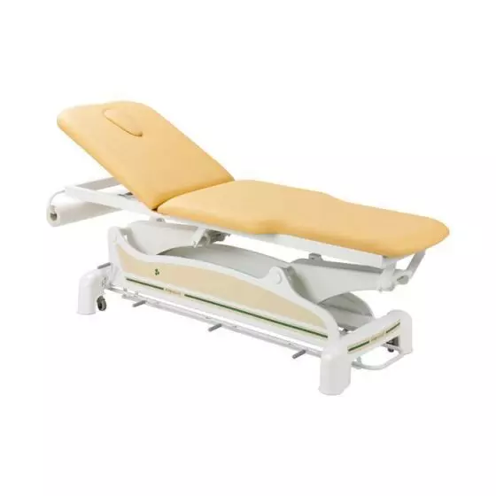 Ecopostural C3562M44 twee-sectie smal aflopende elektrische tafel met armleuningen