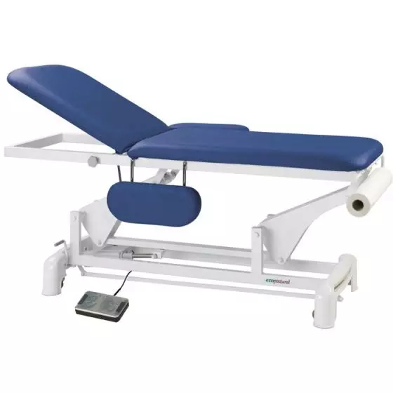 Ecopostural C3550 2 sectie elektrische tafel met armleuningen