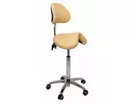 Ecopostural S3631 PONY zadelkruk met verchroomd onderstel