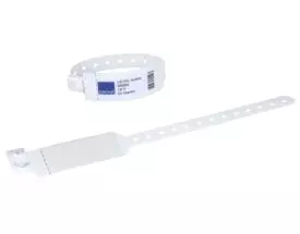 Bracelet d'identification enfant à rabat adhésif (sachet de 500)