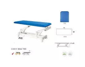 Ecopostural C3511 3-sectie electrische tafel
