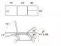 Ecopostural C3538 elektrische tafel voor voetverzorging