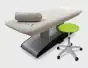Tabouret Ecopostural S2611 Promo Couleur identique + housse en coton offerts