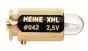 Heine 042 2,5 V Halogeen Xenon XHL  lamp