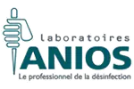 Laboratoria Anios:. Handgel, antiseptische zeep, wasmiddel, oppervlak ontsmettingsmiddel